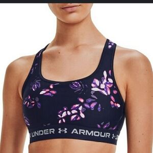 Under armour sports bra purple xs